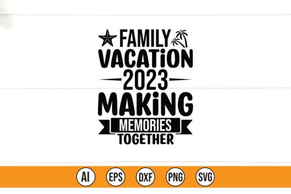 Family Vacation SVG: A Versatile Embroidery Design