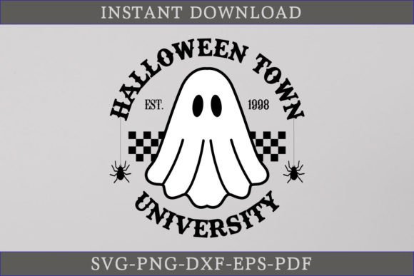 Halloween Town Est. 1998 University SVG for Creative Graphics