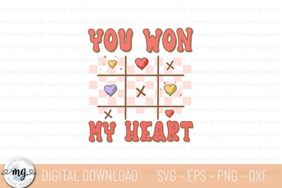 Review: You Won My Heart - Retro Valentine SVG for Crafts & Graphics