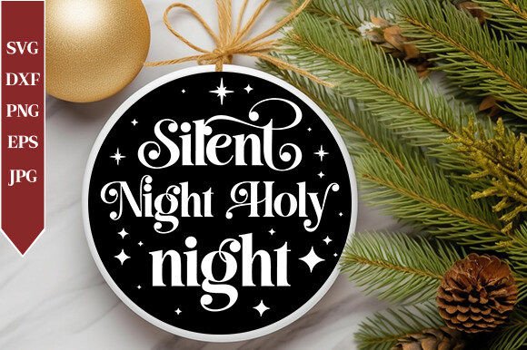 Silent Night Holy Night SVG: A Crafts Graphics Gem