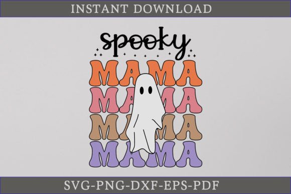 Spooky Mama Halloween SVG: A Festive Graphics Asset for Crafts