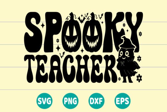 Spooky Teacher SVG: A Versatile Graphics Asset for Crafts