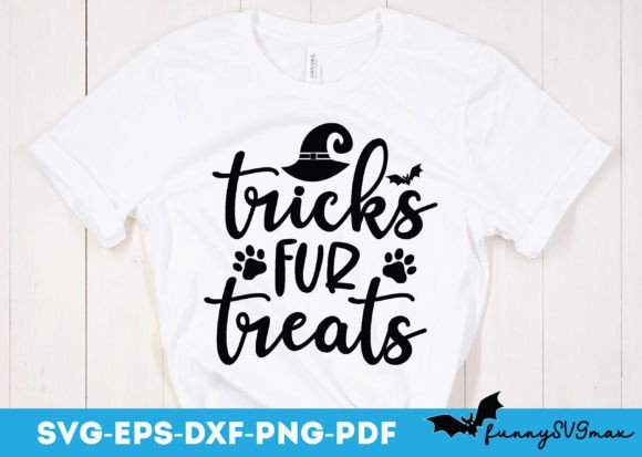 Tricks Fur Treats Svg: A Halloween Graphics Gem for Crafts