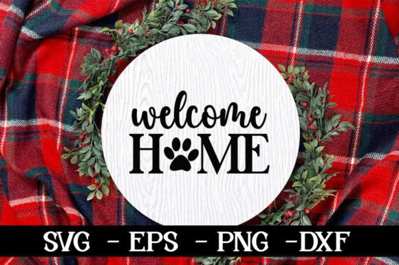 Welcome Home SVG Sign: A Perfect Embroidery Addition