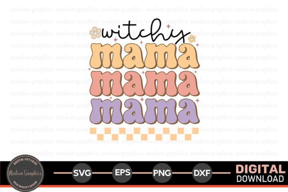 Witchy Mama - Halloween SVG: A Must-Have for Crafters